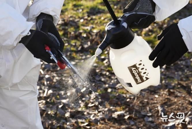 농작업 도구 소독