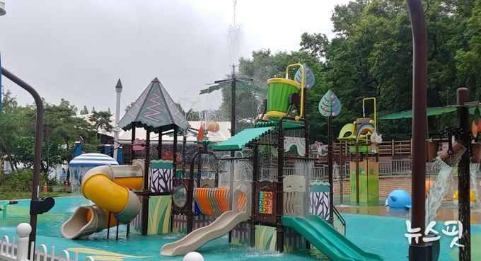 광명시, 시민체육관 어린이 물놀이장 개장