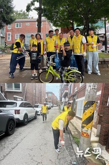 서정동 방위협의회, 호우 대비 빗물받이 주변 환경정화 활동