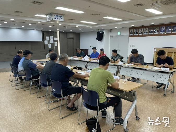 수원시 장안구, 환경관리원 반장 간담회 개최