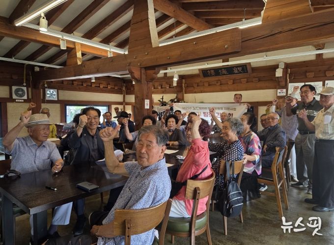 안성시동부무한돌봄네트워크팀, 노인일자리사업 하반기 팀장 간담회