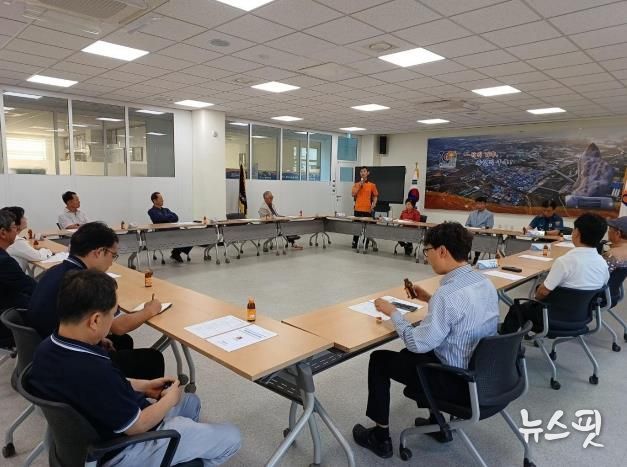안성시 일죽면 기업인협의회 소방안전교육 실시
