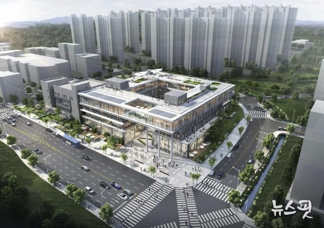보정종합복지회관 조감도.(용인시 제공)
