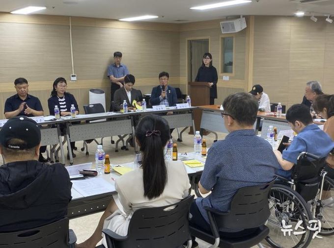 경기도의회 최만식 의원, 장애인단체와 현장 토크... 진짜 목소리 듣다