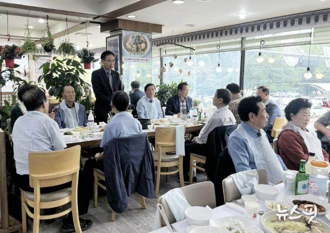 수원시 장안구, 추석 맞이 대한노인회 수원시 장안구지회 및 각 동 경로당협의회와 오찬 간담회 실시