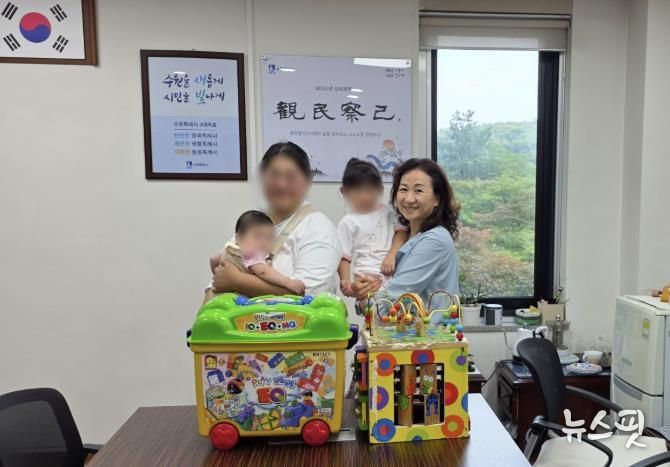 수원시 장안구 조원2동, 사용하지 않는 장난감, 새 생명 불어넣어 취약계층 아동에게 전달