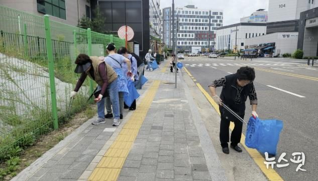 수원시 팔달구 고등동 단체 연합, 추석맞이 일제 환경정비