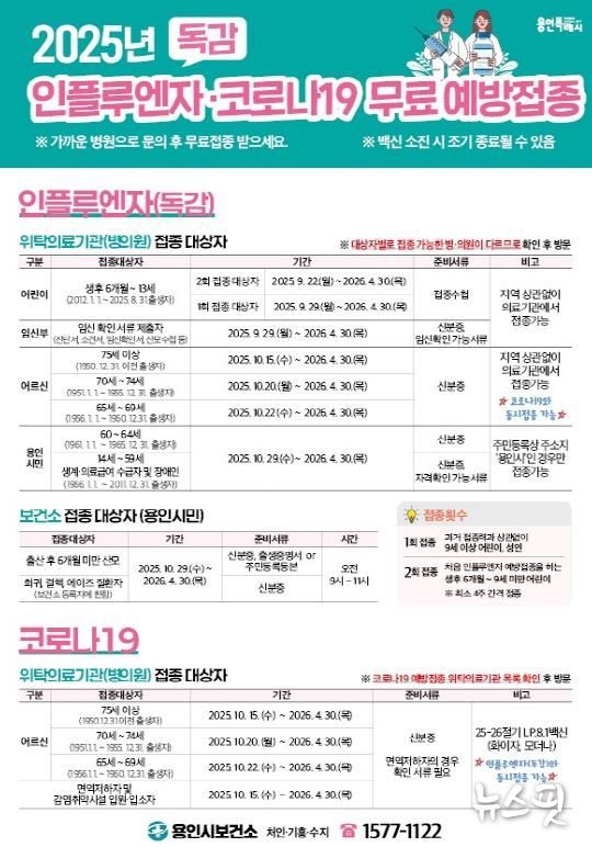 예방접종 안내문