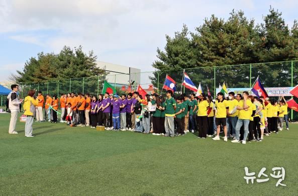 선수단 단체사진.(화성시 제공)