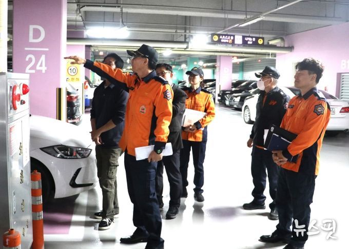 광명소방서, 대형 복합건축물 화재 위험 선제 차단… 화재예방 강화 나선다