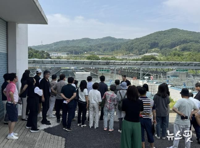 안심 수돗물 시민공감 아카데미 진행 모습.(용인시 제공)