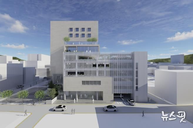 김량장'스마트워크 플랫폼' 조감도.(용인시 제공)