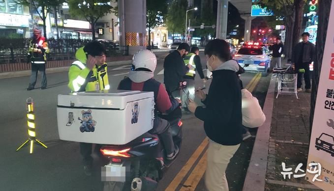 의정부시, 불법 튜닝 이륜차 근절을 위한 야간 합동단속 실시