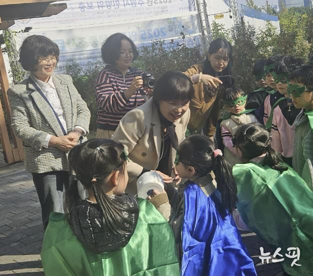 수원시 영통구 매탄1동, 사랑유치원과 우유팩 교환 체험 활동 실시