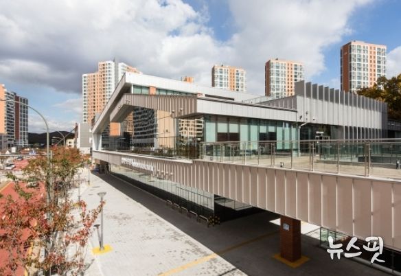 남사스포츠센터 전경.(사진=용인도시공사)