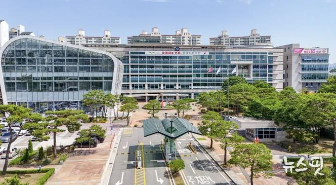 오산시청 전경
