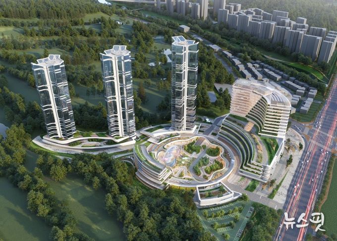 동탄병원 조감도