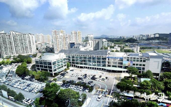 시흥시청 전경