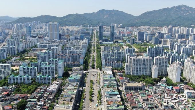 안양 평촌신도시 전경.(안양시 제공)