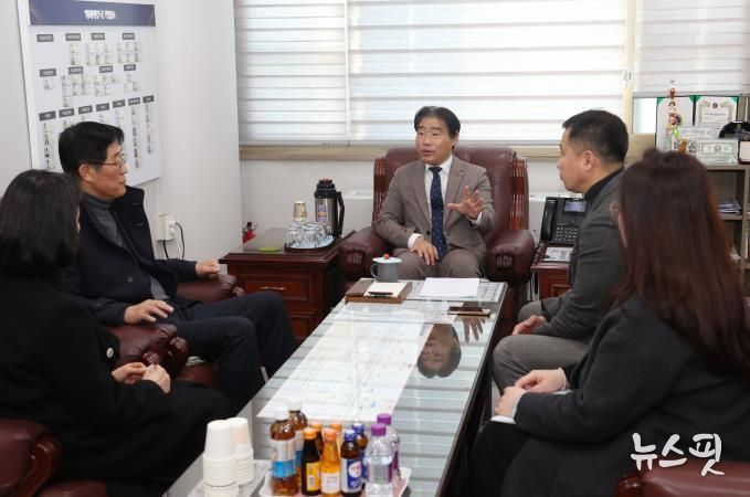 고양특례시의회 김운남 의장, 국기원과 태권도 문화 확산 및 체육 협력 방안 논의