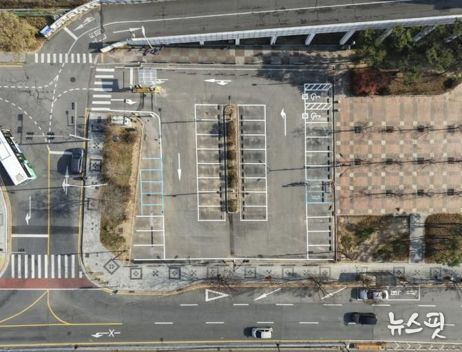 백마역 공영주차장