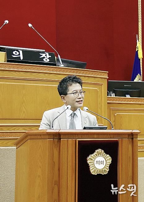 안양시의회 허원구 의원, 5분 자유발언