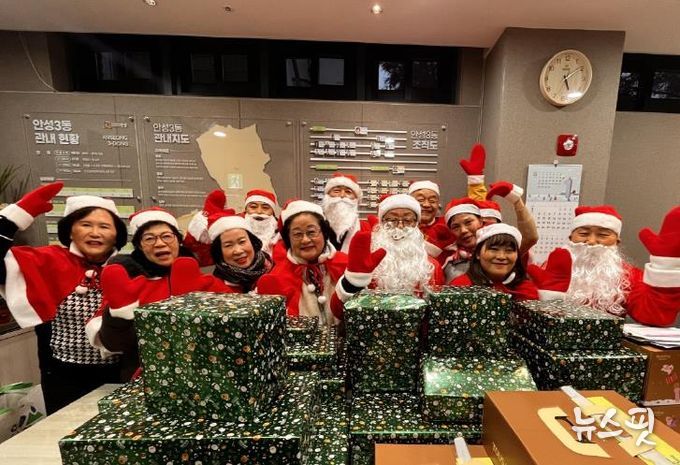 안성시 안성3동 지역사회보장협의체, 산타가 직접 찾아가는 성탄 선물 '떳다! 산타~' 사업 추진