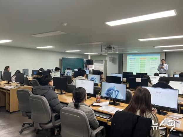 파주시 정보화교육장, 중앙빌딩으로 이전