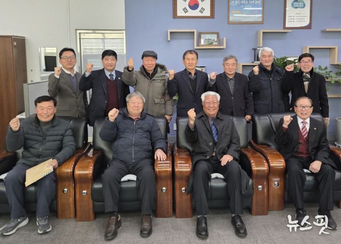 화성특례시가 14일 동부권 경로당 분회장 및 노인대학 학장과 간담회를 개최했다.(화성시 제공)