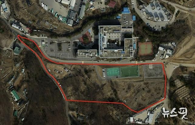 야탑밸리 항공사진