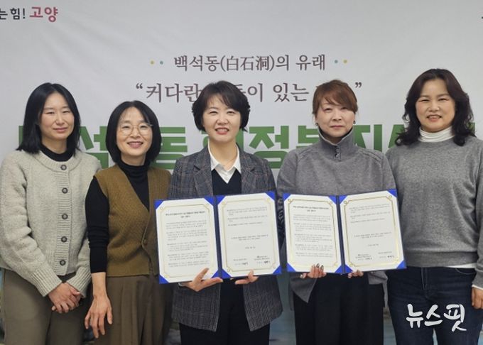 ‘주거와 복지를 잇다’ 고양시 백석2동-일산흰돌4, 취약계층 지원 맞손