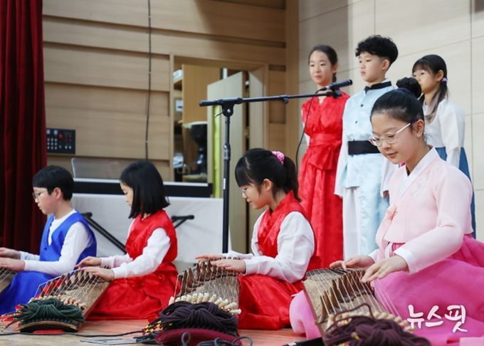 의왕시청소년재단 청소년국악예술단, 설맞이 국악 공연 선보여