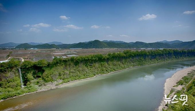 4월 11코스 임진적벽 주상절리