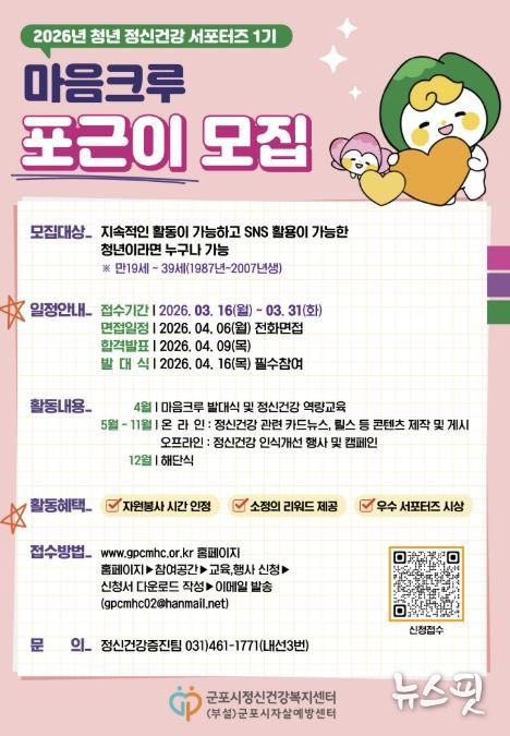 청년정신건강서포터즈