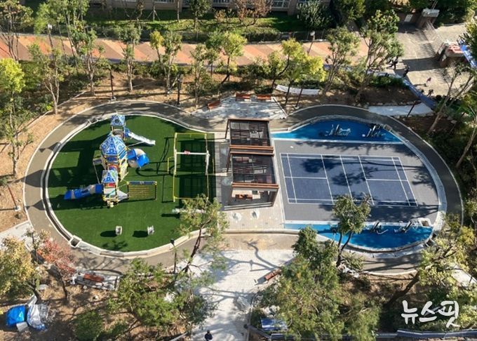 덕소 4호 어린이공원 리모델링 사진