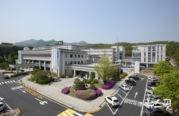의정부시청 전경