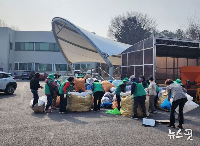 안성시, 사랑을 나누는 헌옷 수거 행사