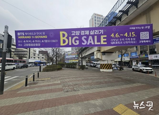 ‘지역경제 살리기 빅 세일 주간’ 현수막