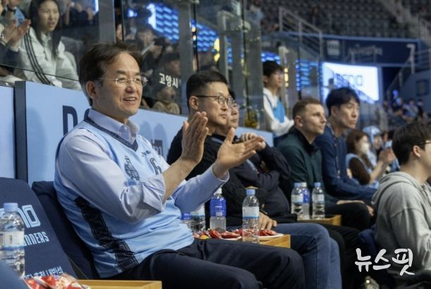 3월 15일 열린 고양 소노 스카이거너스 홈경기